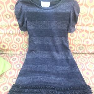 Girls Sz 12 back-to-school knit dress